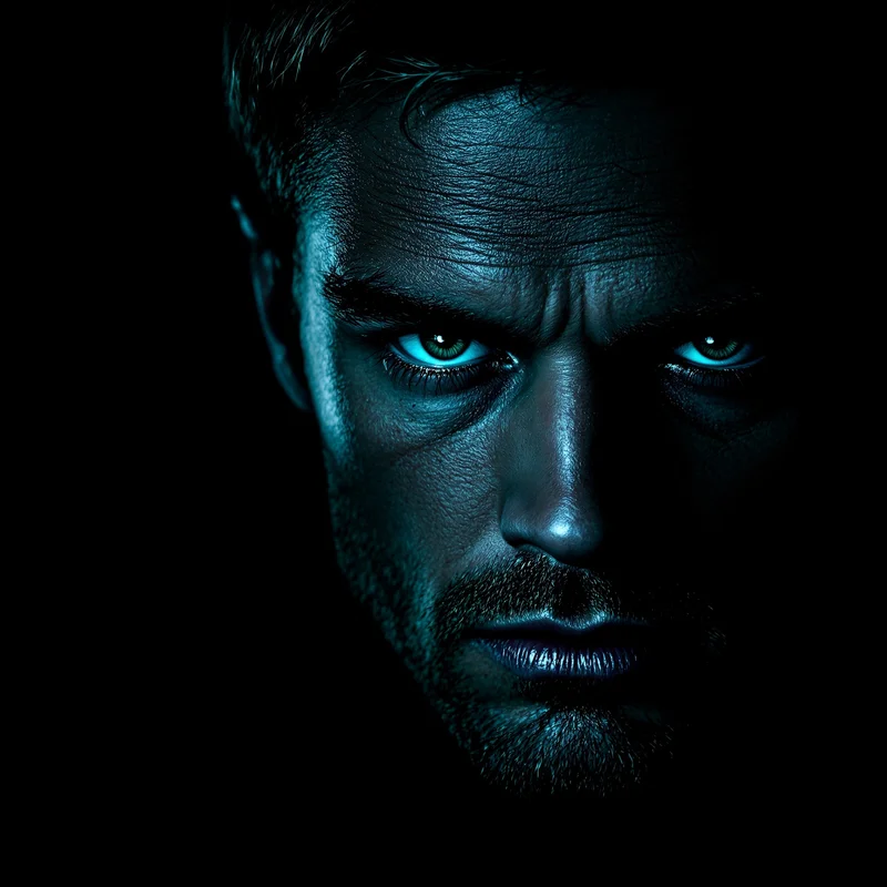 Dexter PFP with cold emotionless stare