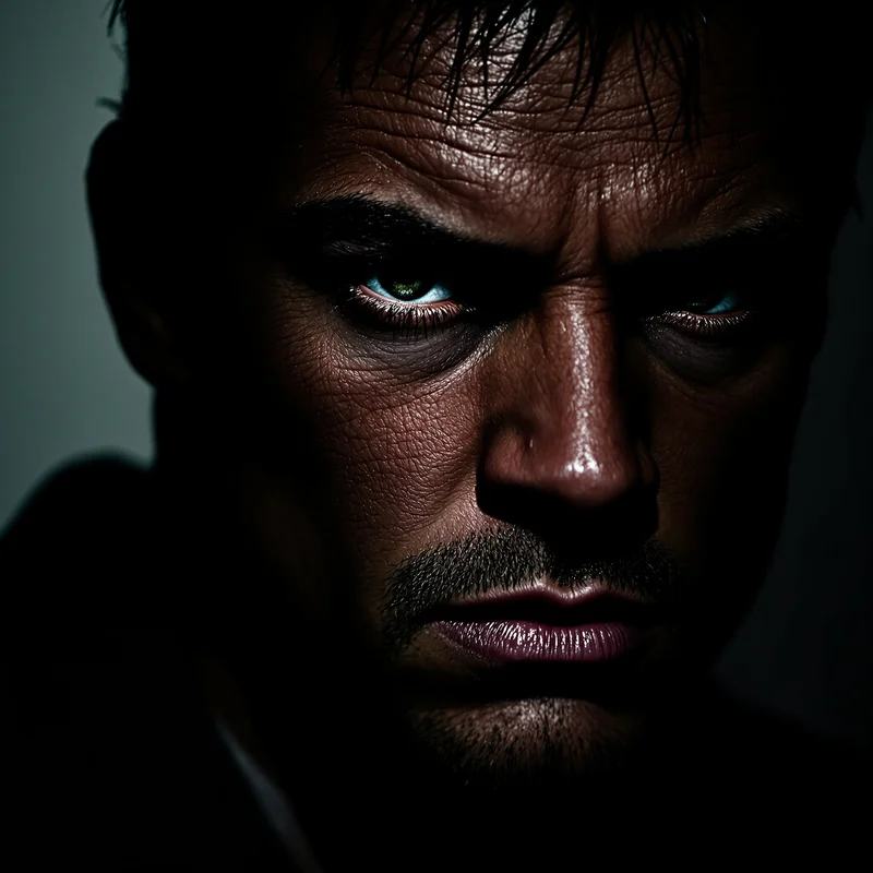 Dexter PFP with compressed shadows and face focus