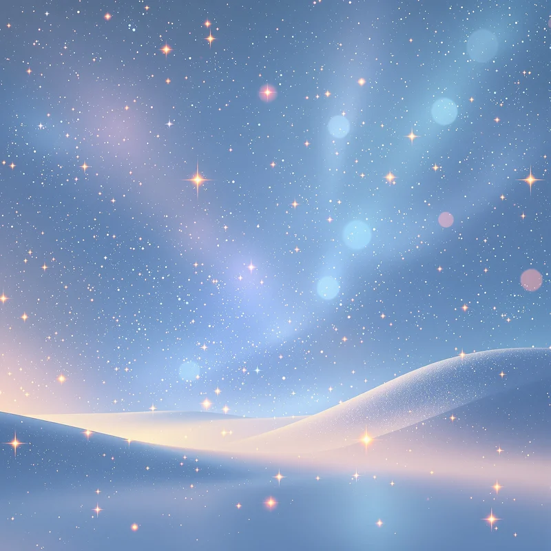 Calm luminous digital painting background
