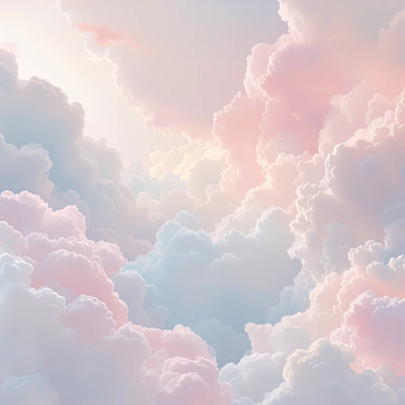 Dreamy soft digital painting background