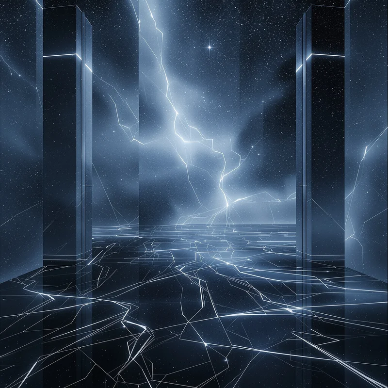 Eternal digital blend painting background