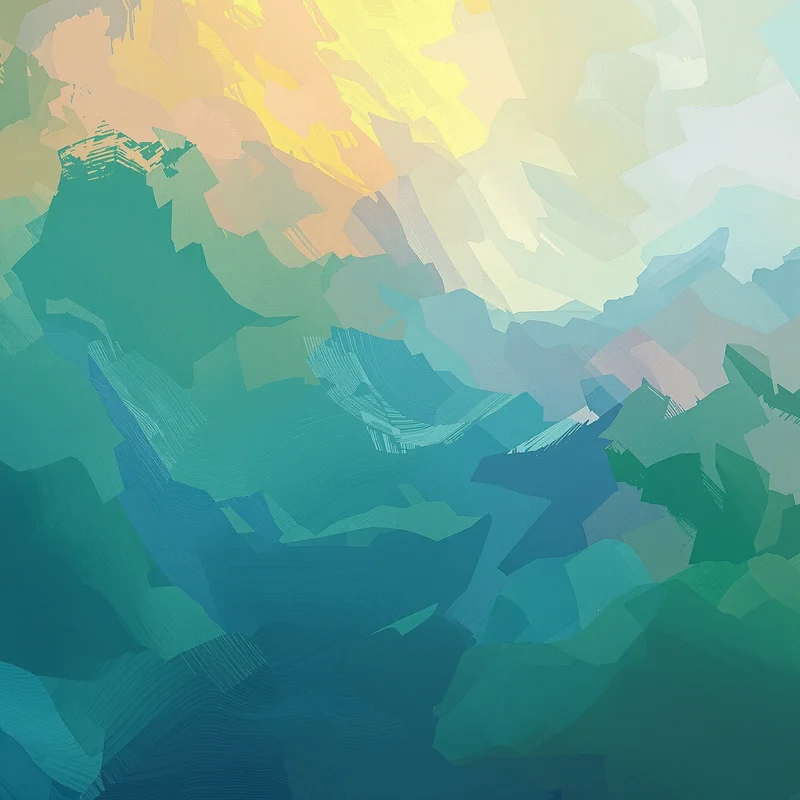 Fresh soft digital painting background