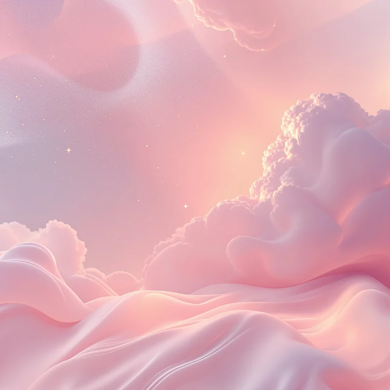 Gentle dreamy digital painting background