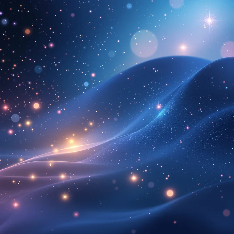Gentle luminous digital painting background
