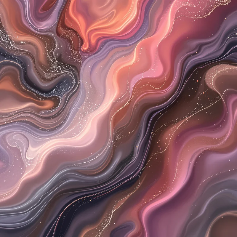 Luxe dreamy digital painting background