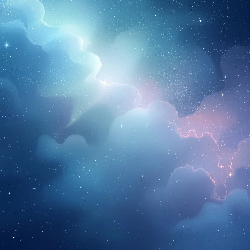 Mystic soft digital painting background