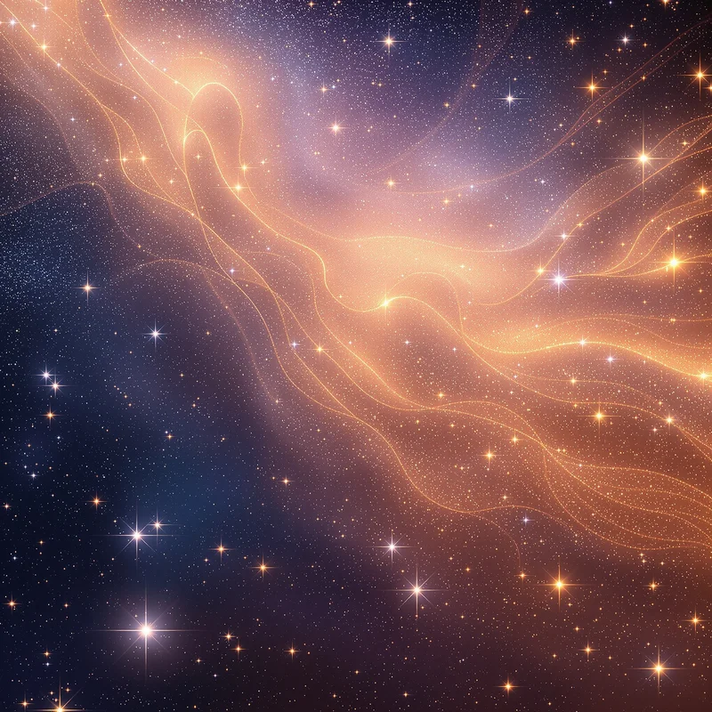Royal luminous digital painting background