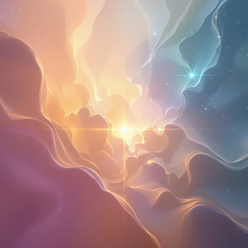 Studio luminous digital painting background