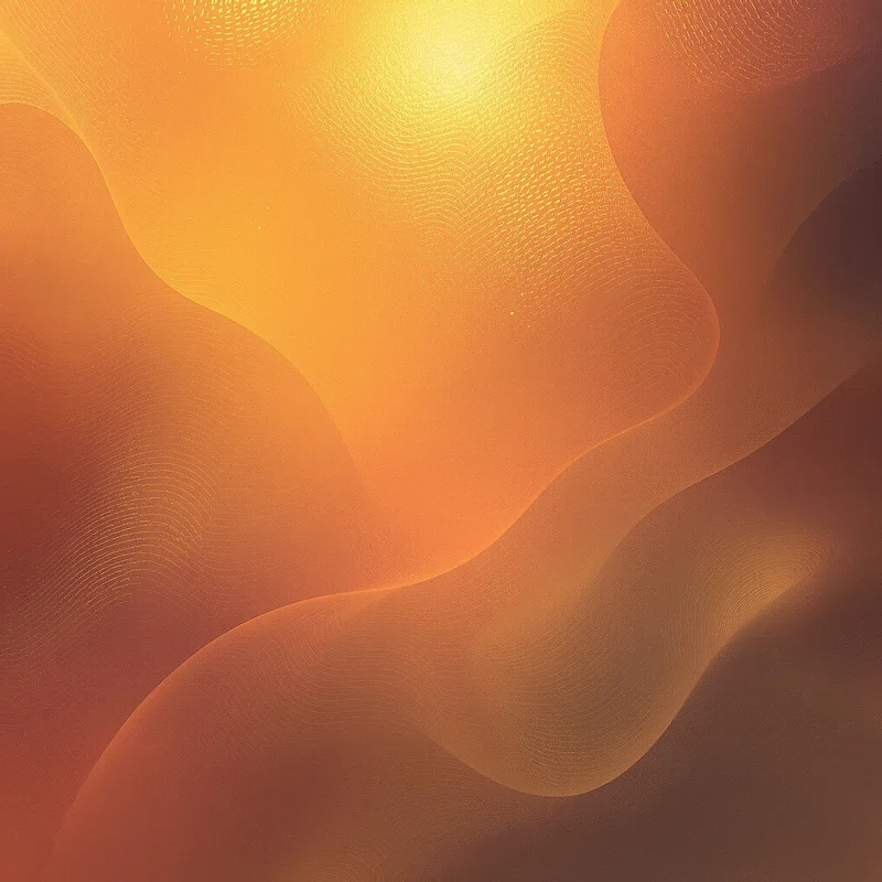 Warm luminous digital painting background