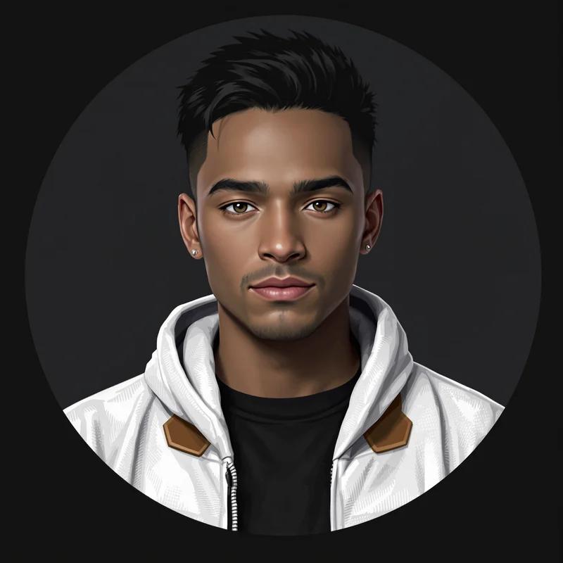 Discord profile image with strong small-size clarity and clean identity structure