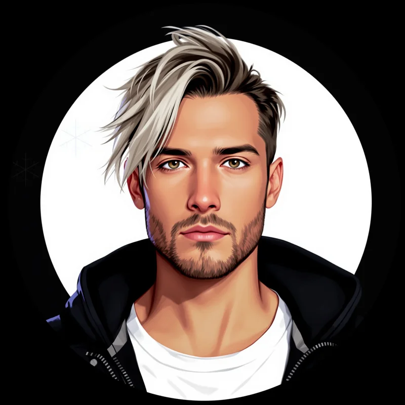 Discord profile image with strong small-size clarity and clean identity structure