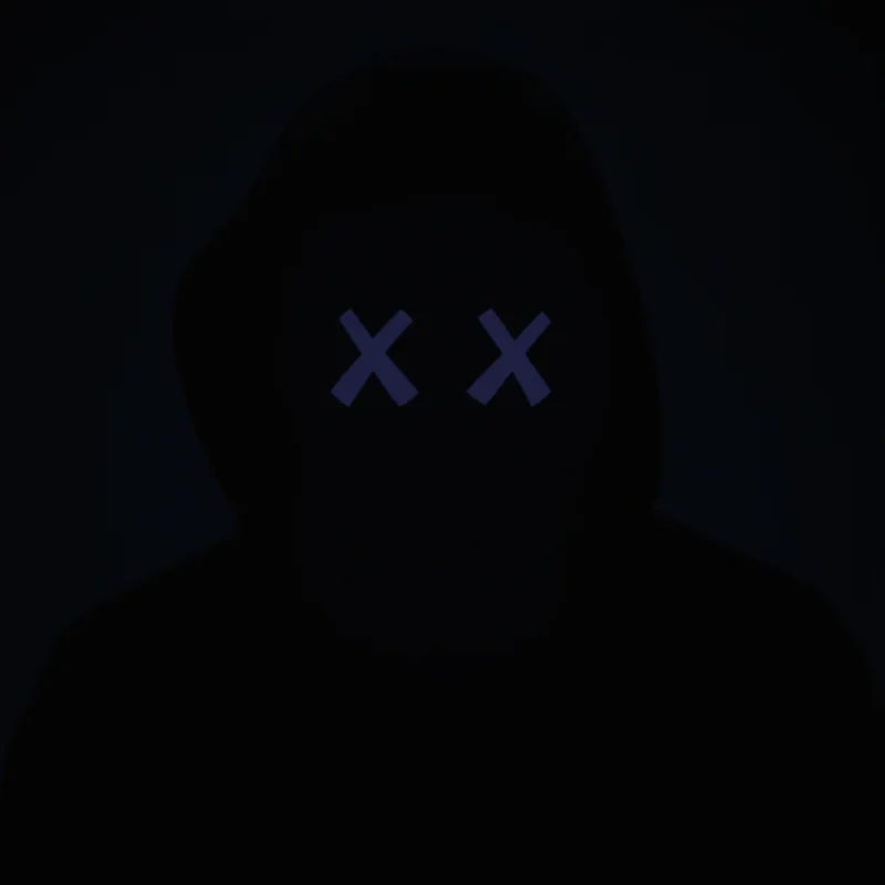 Hidden face Discord PFP with mysterious shadow identity