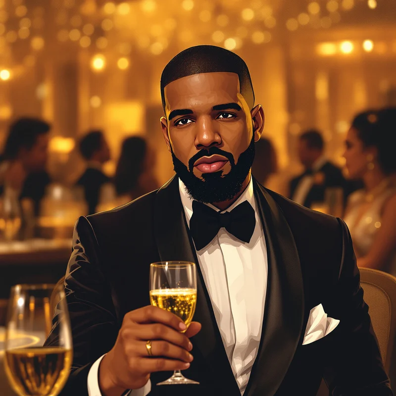 Champagne Drake display picture.