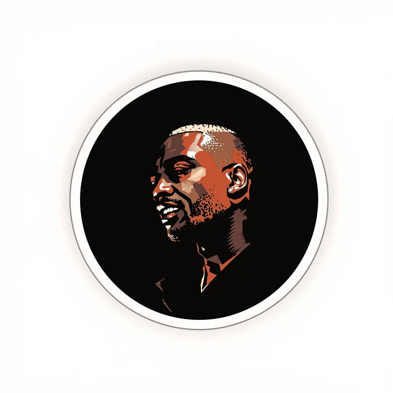 Drake avatar profile image with smooth expression