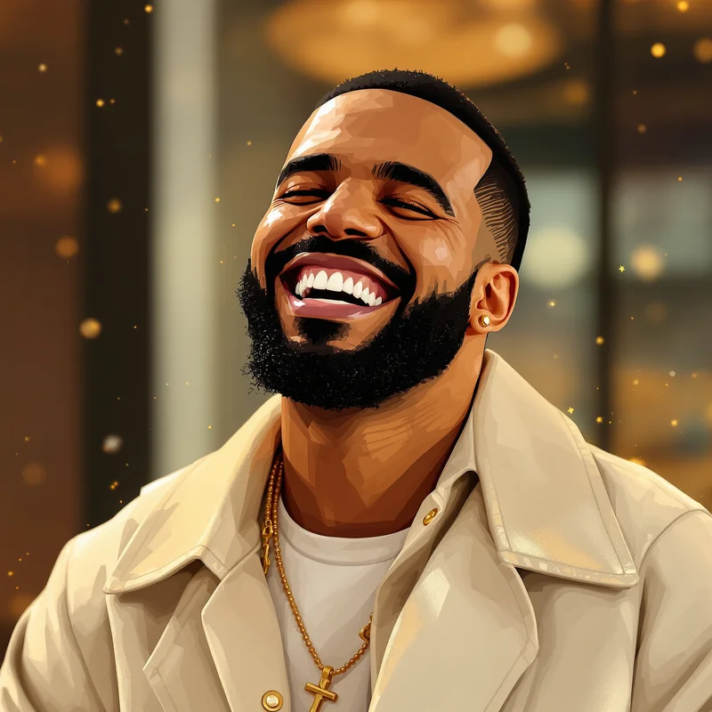 Drake Laugh profile artwork.