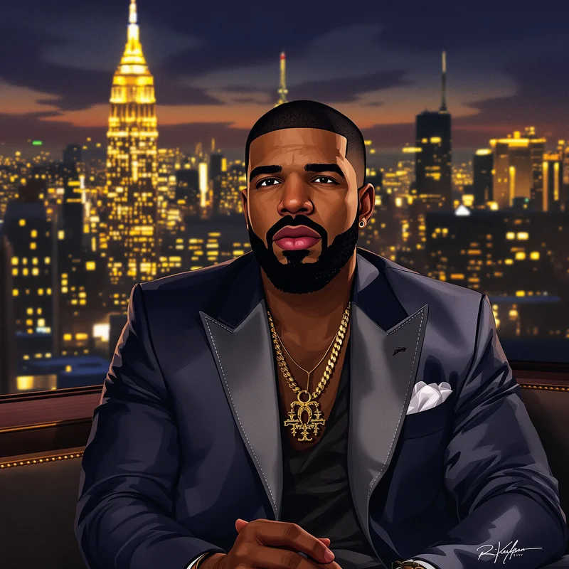 Luxury Night Drake identity image.
