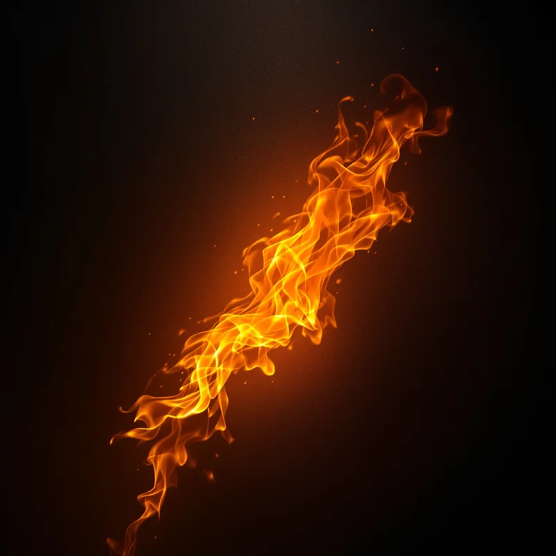 Studio glow fire background