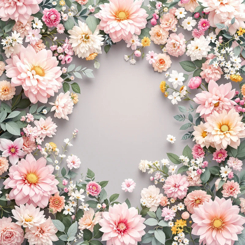 Apex pastel floral background