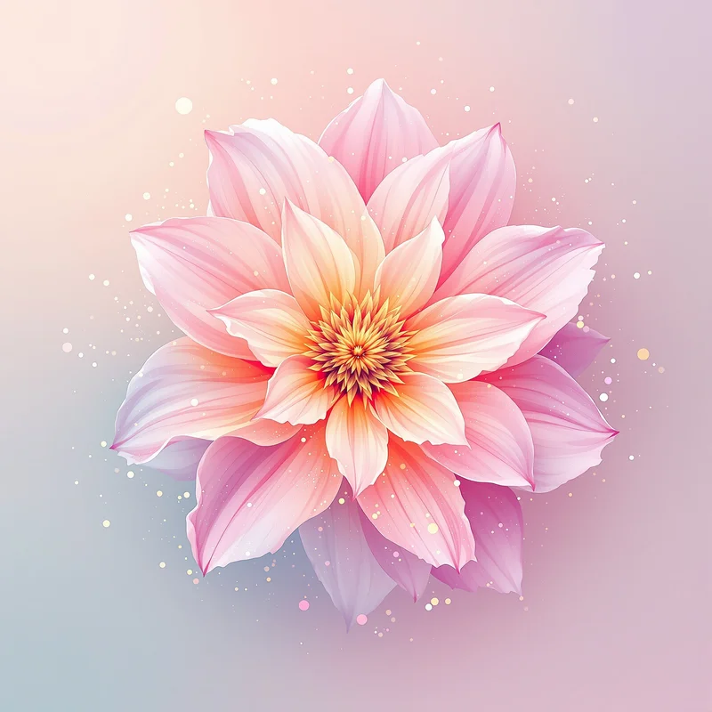 flower profile picture with natural light for aesthetic profile display