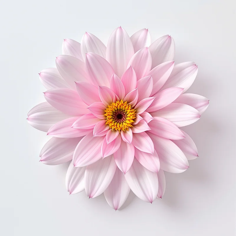 flower PFP portrait with light background for nature avatar use