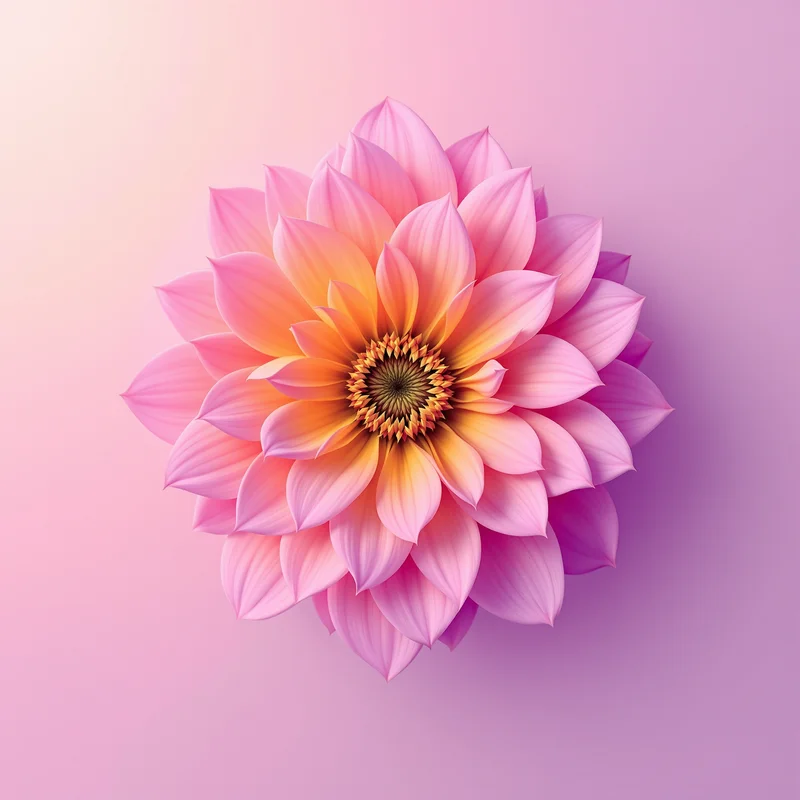 flower PFP portrait with soft petals for aesthetic profile display