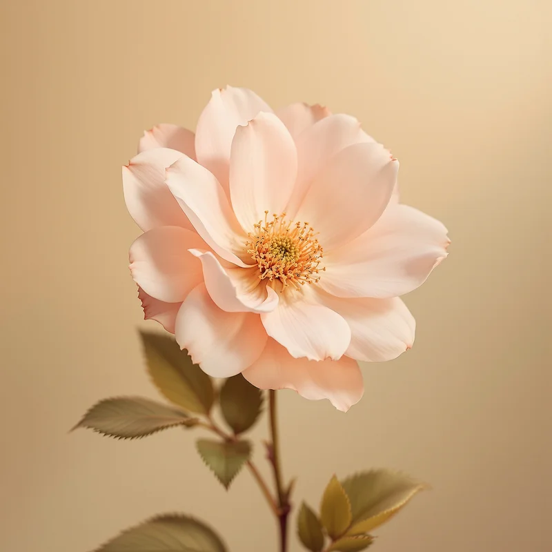 daisy avatar portrait with bloom effect for aesthetic profile display