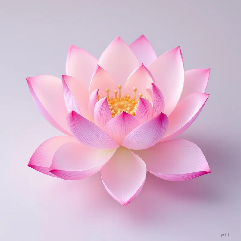 floral avatar image with floral arrangement for digital identity