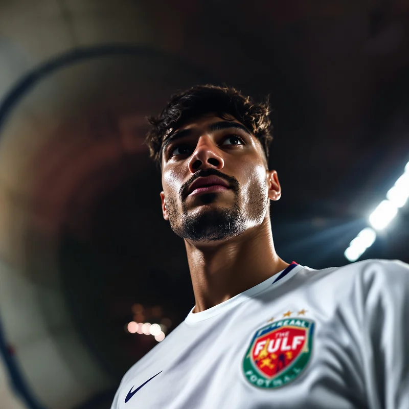 Football PFP avatar with athlete identity and strong profile readability