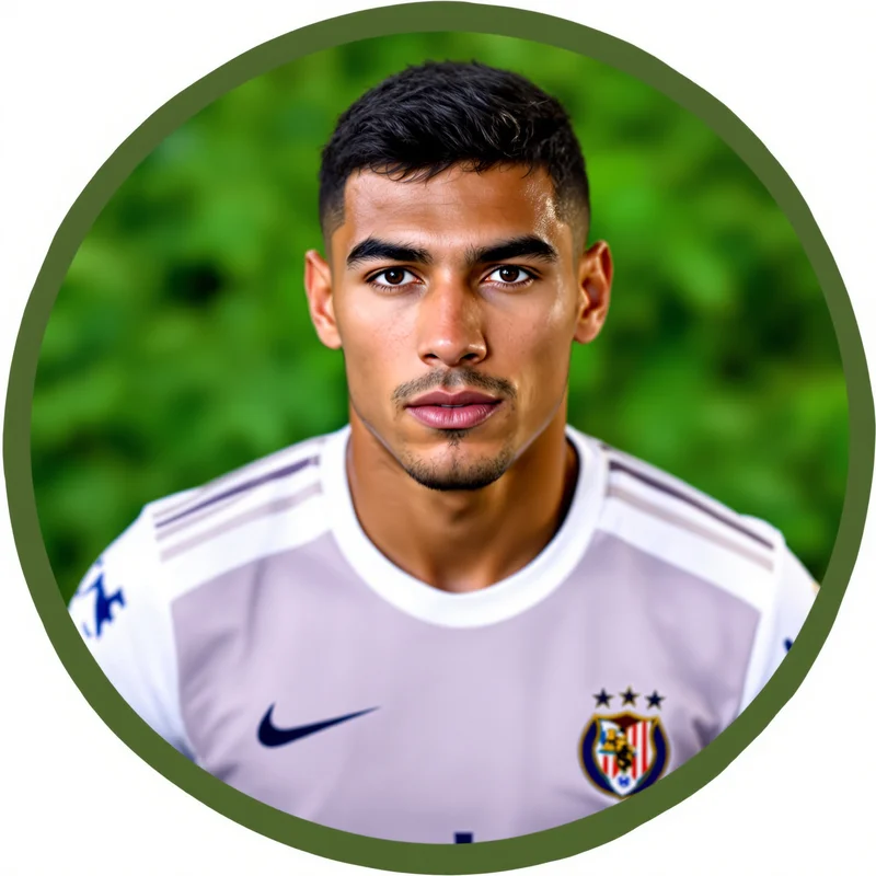 Football PFP avatar with athlete identity and strong profile readability