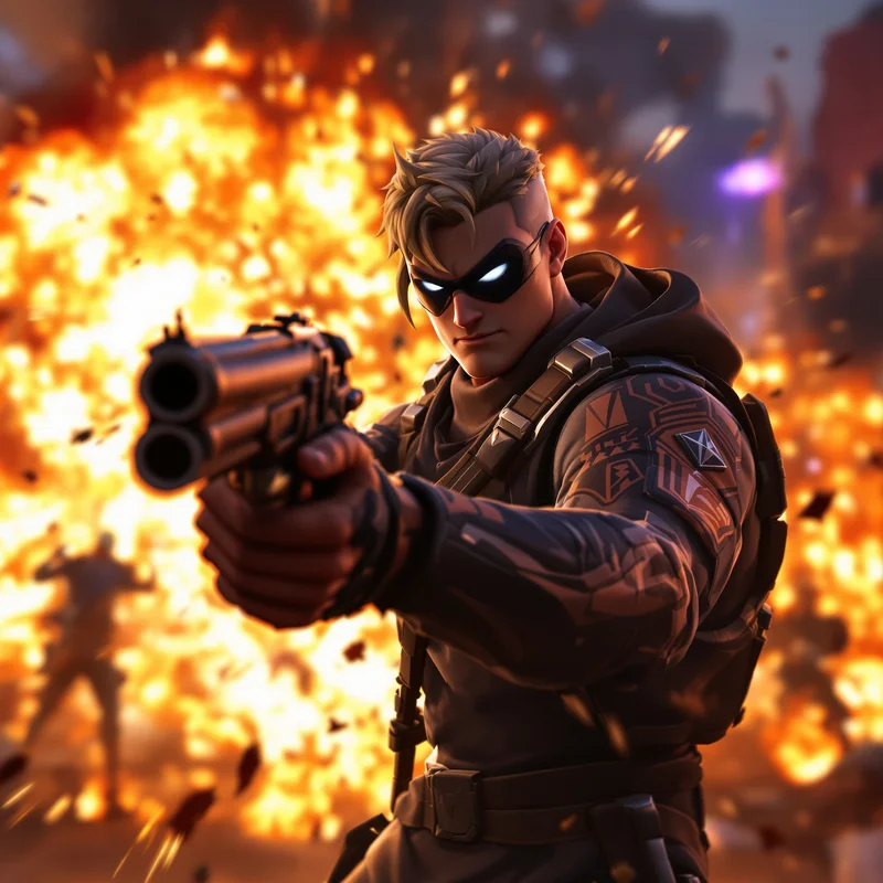 Fortnite profile image with bold identity and gamer clarity