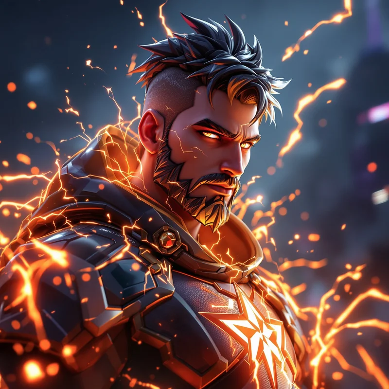 Fortnite avatar portrait optimized for gaming identity