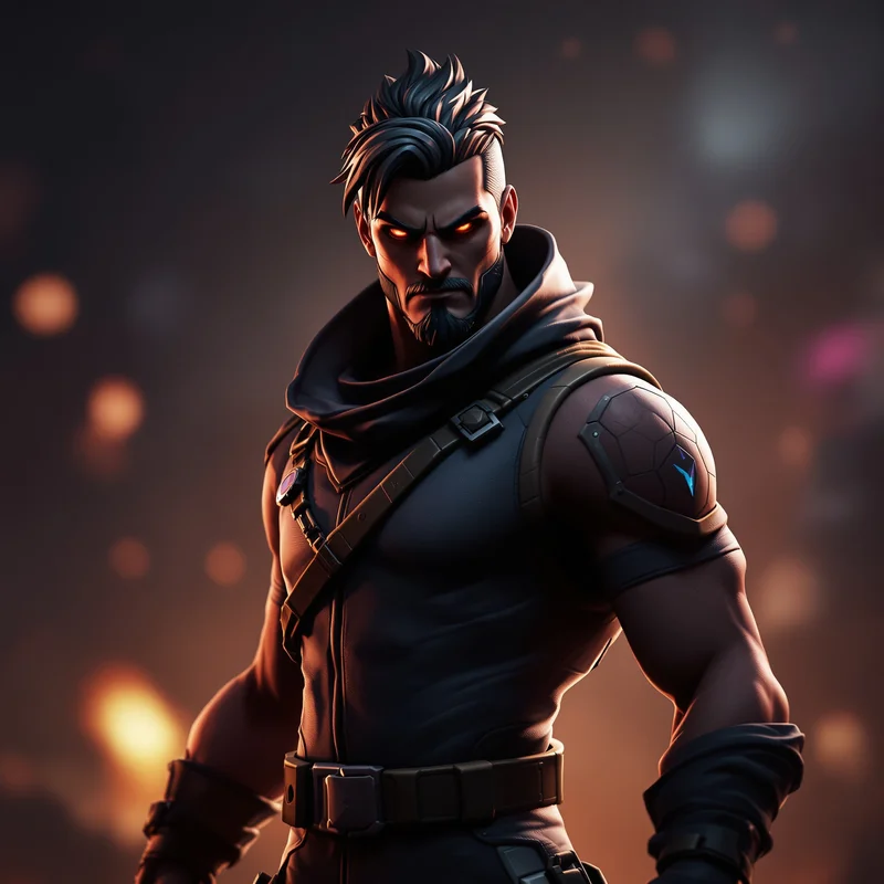 Fortnite PFP avatar with strong gaming identity and battle presence