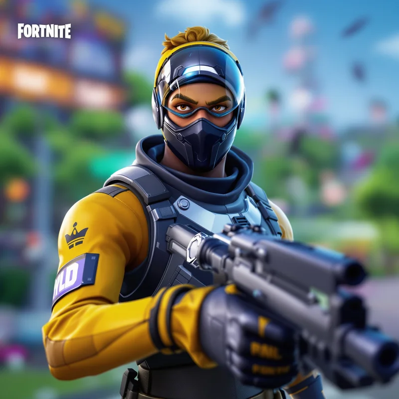 Fortnite PFP avatar with strong gaming identity and battle presence