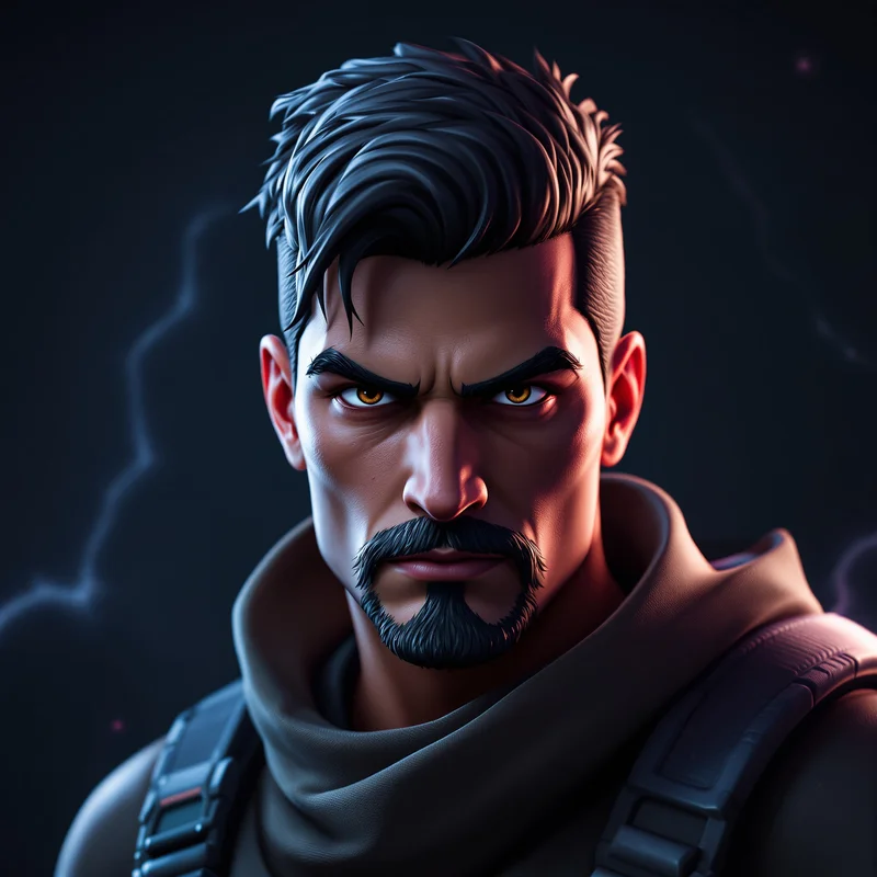 Fortnite PFP avatar with strong gaming identity and battle presence