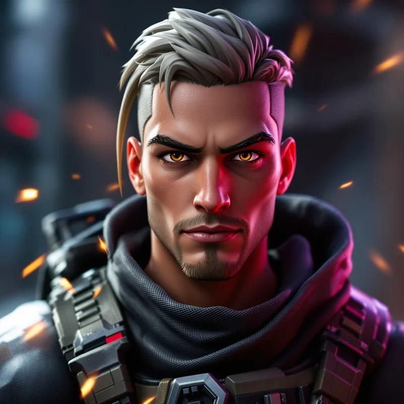 Fortnite PFP avatar with strong gaming identity and battle presence