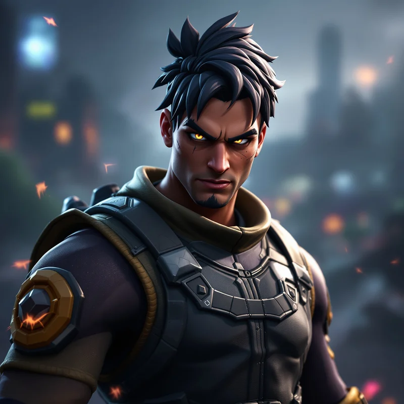 Fortnite profile image with bold identity and gamer clarity