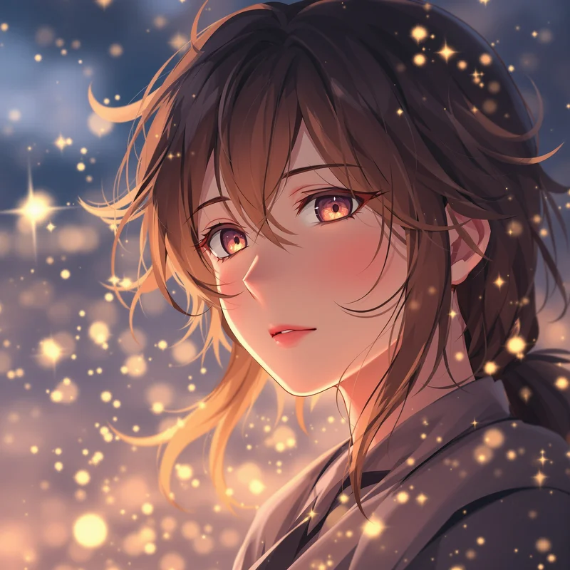 calm Frieren avatar image with subtle fantasy atmosphere for anime PFP styling