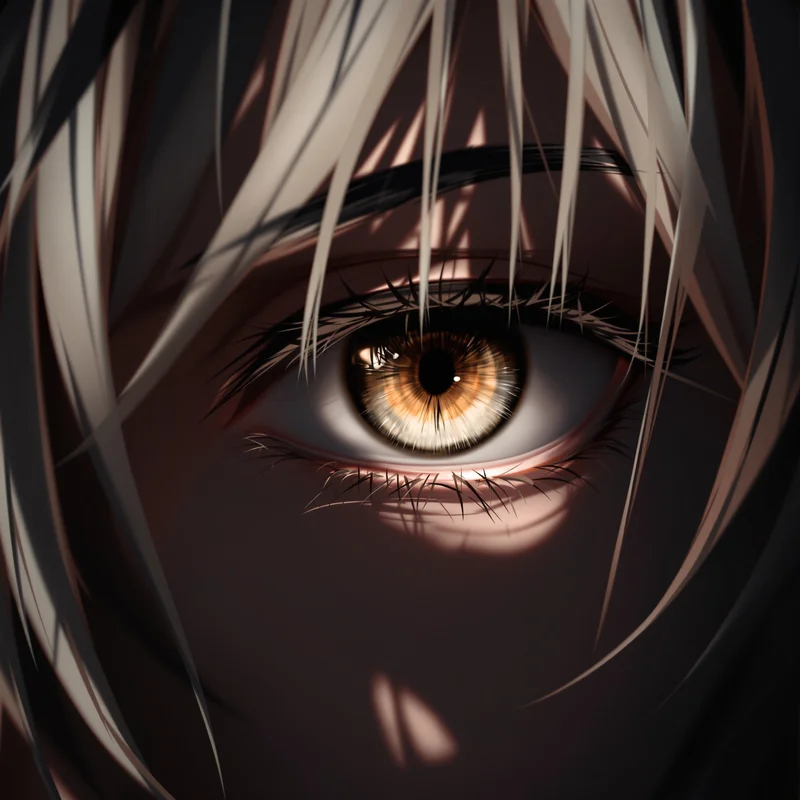 Frieren anime pfp, clean focus, centered symmetry, clean avatar framing