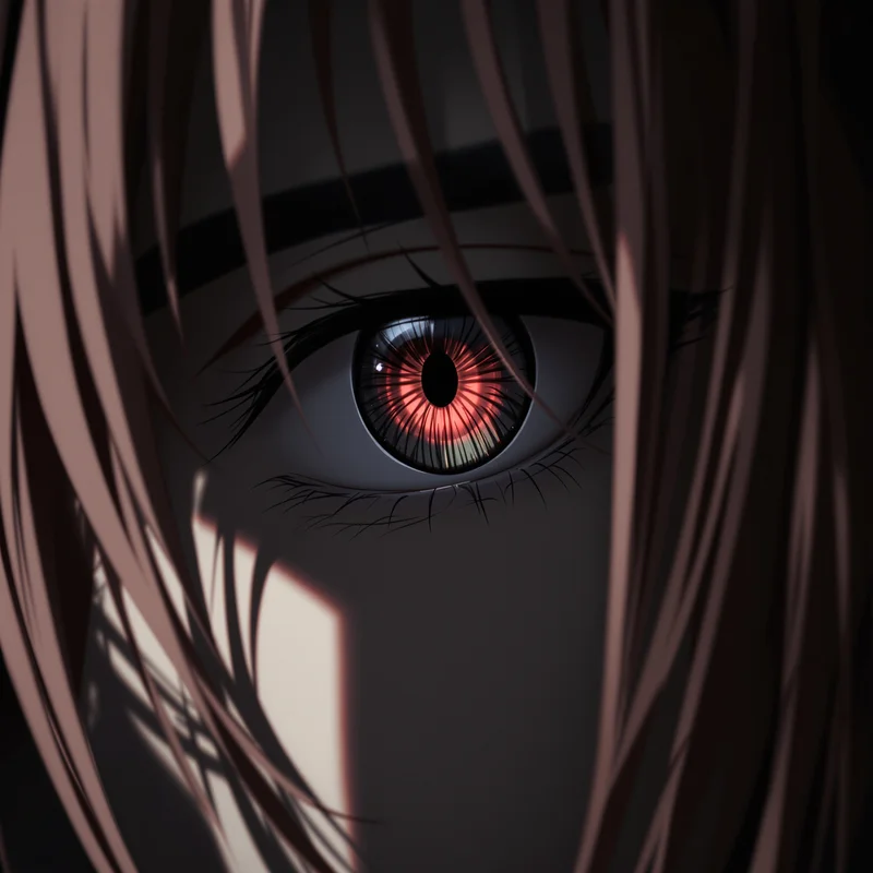 Frieren anime pfp, clean minimal, plain background, clean avatar framing