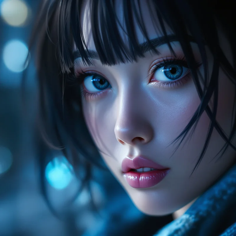 Frieren anime pfp, edge clarity, precise crop, clean avatar framing