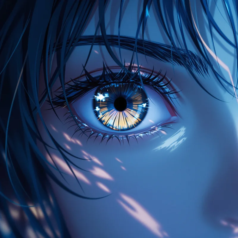 Frieren anime pfp, quiet warmth, clean background, clean avatar framing