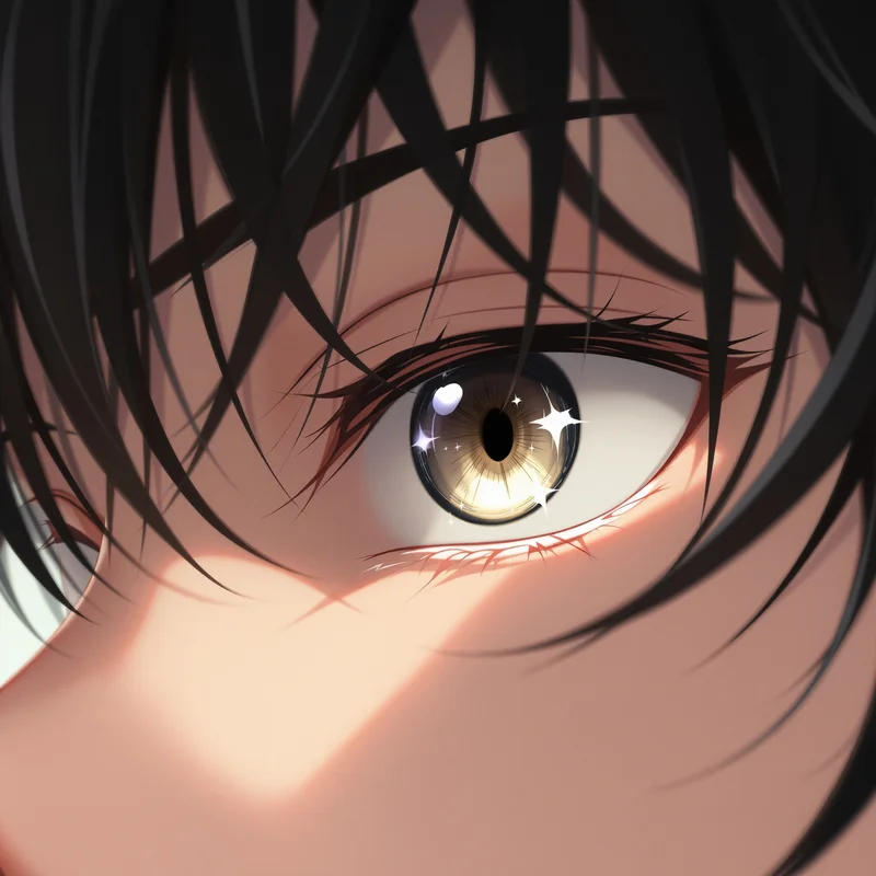 Frieren anime pfp, slow breath, soft vignette, clean avatar framing