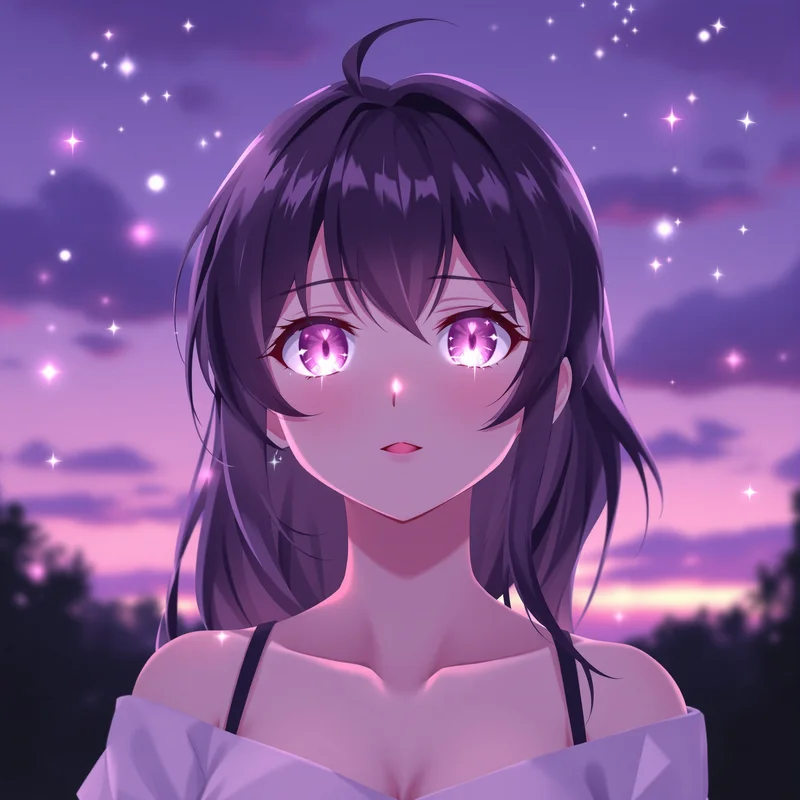 soft Frieren anime portrait with subtle fantasy atmosphere for clean portrait display