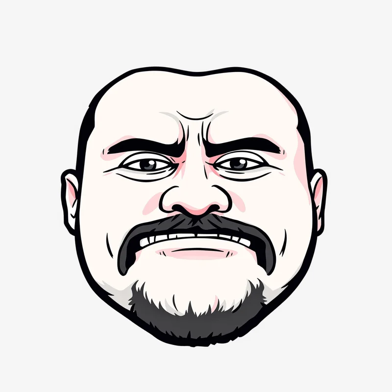 goofy avatar with chaotic energy for avatar display