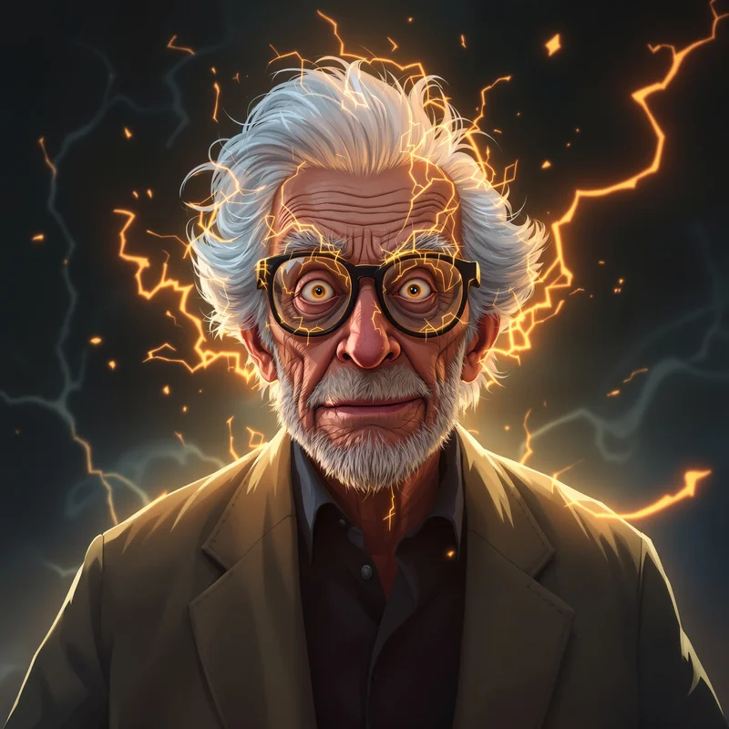 Funny PFP with grandma anime aura and dramatic energy
