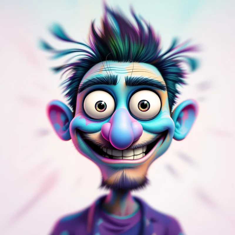 funny profile picture with meme expression for digital identity