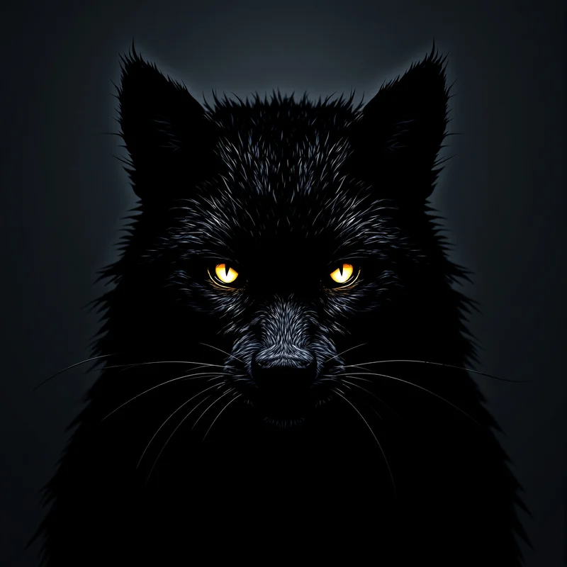 shadow furry pfp with mysterious dark silhouette