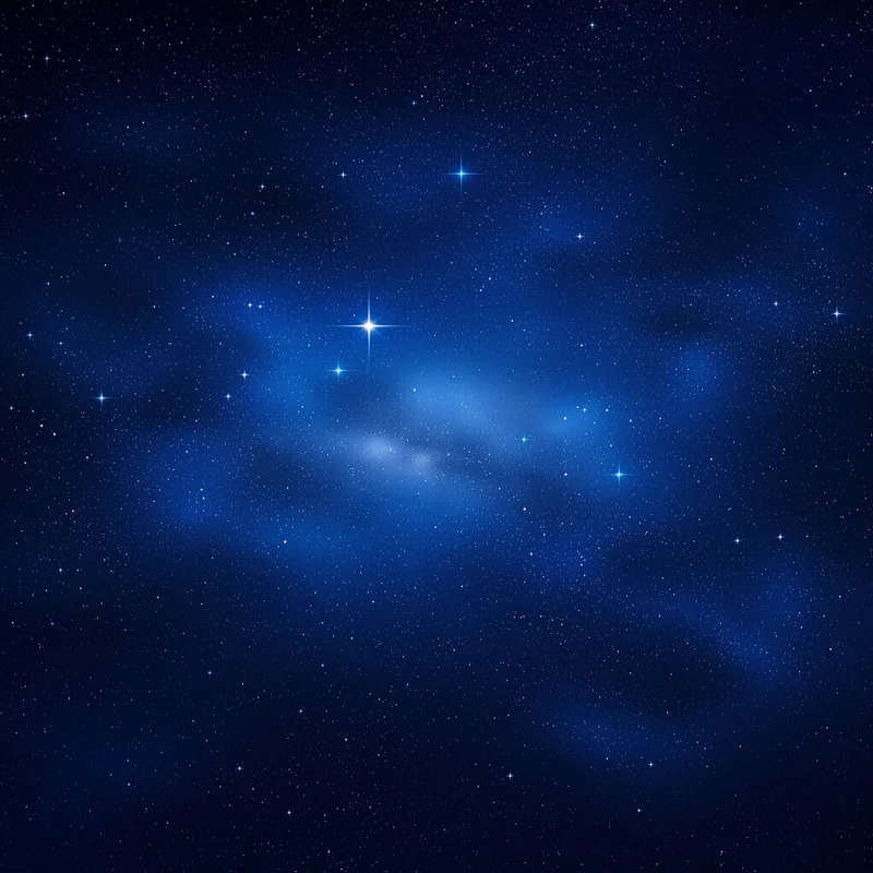 Deep blue galaxy background