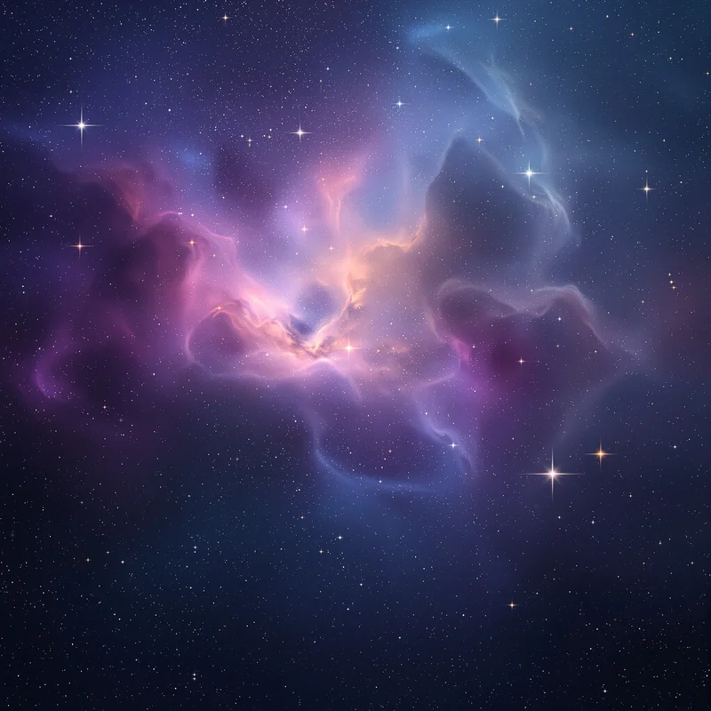 Dreamy nebula galaxy background