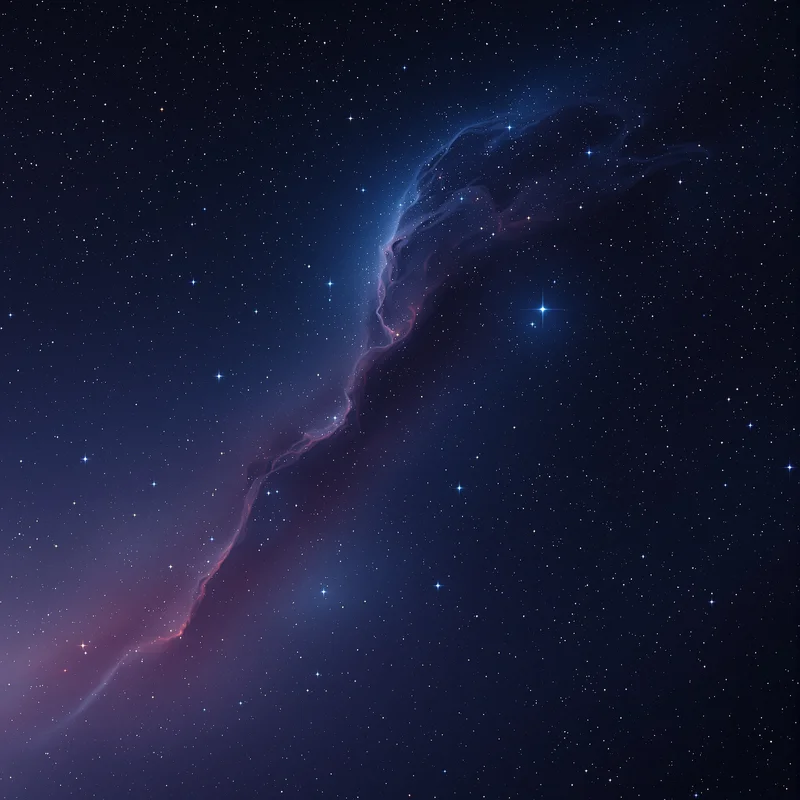 Dreamy star field galaxy background